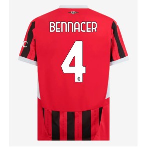 AC Milan Ismael Bennacer #4 Hjemmebanetrøje 2024-25 Kort ærmer